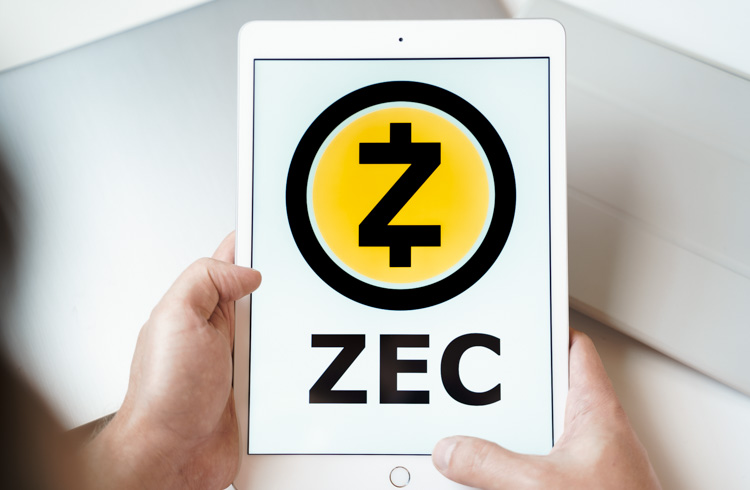 Криптовалюта ZEC открыта для покупки на IPad.