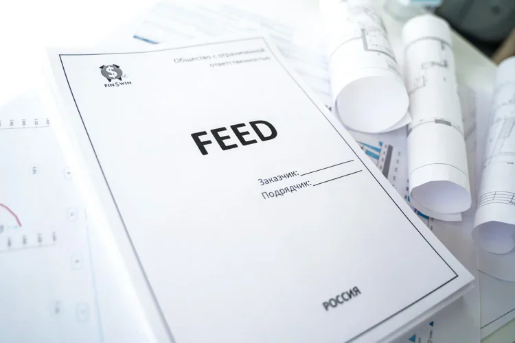 Документация по FEED лежит на столе в чертежах.